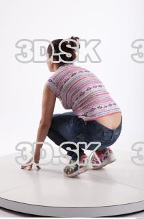 Kneeling poses of Kendra 0004